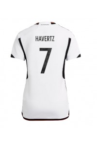 Saksa Kai Havertz #7 Jalkapallovaatteet Naisten Kotipaita MM-kisat 2022 Lyhythihainen